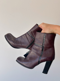 The Burgundy Boots