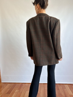 The Brown Check Blazer - comprar online