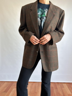 The Brown Check Blazer en internet