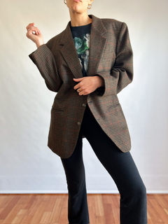 The Brown Check Blazer