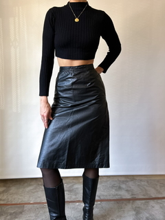 The Leather Skirt - comprar online