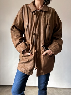 The Brown Leather Jacket - tienda online