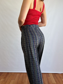 The Chequered Pant - comprar online