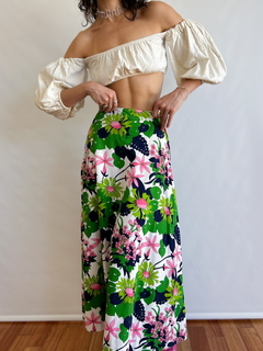 The Long Floral Skirt - DMOD Vintage