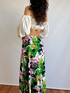 The Long Floral Skirt en internet