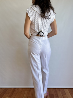 The White Tailored Pant - DMOD Vintage