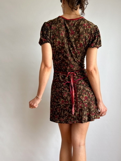The Chocolate Roses Dress - comprar online