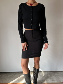 The Black Fit Skirt