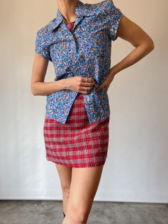 The Blue Bouquet Shirt - DMOD Vintage