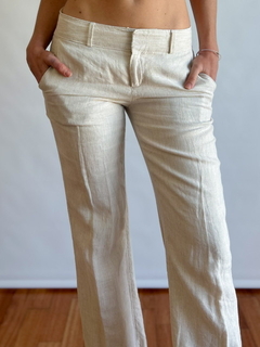 The Linen Y2K Pant - comprar online