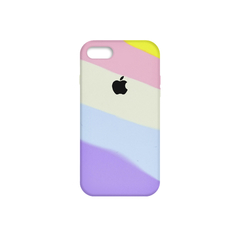 Funda para iPhone 7/8 multicolor silicone case - tienda online