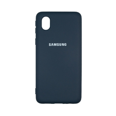 Imagen de Funda Silicone Case Samsung A01 Core con Felpa y de Silicona Alta Calidad