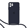 Funda iPhone 11 Pro Max soga correa silicona felpa y logo - comprar online