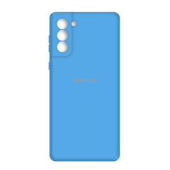 Funda Samsung S21 Silicone Case Silicona Con Felpa Logo - tienda online