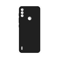 Funda Para Motorola E7i Power Silicone Case Felpa Y Logo