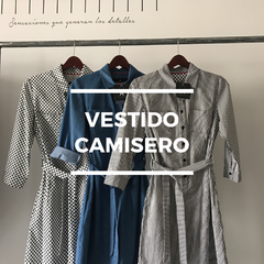 Taller de Moldería Online/ Vestido camisero