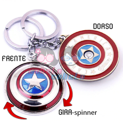 Llavero Capitán América GIRATORIO - SPINNER
