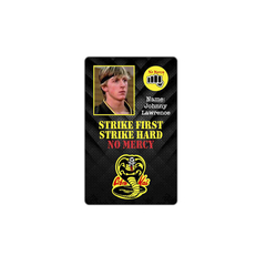 Credencial Cobra Kai Johnny Lawrence - Vintage