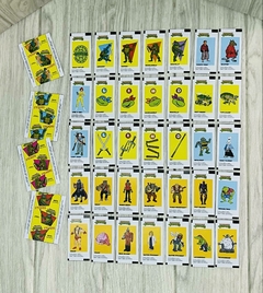 Pack 35 Stickers Chicles + 4 sobres - Las Tortugas Ninjas Mutantes - TMNT - comprar online