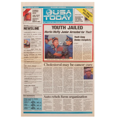 Diario Youth Jailed - Martin Mc Fly Jr. - Color 42x30cm.