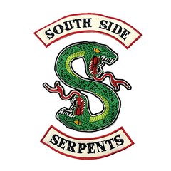 Parche South Side Serpents - Riverdale (tamaño grande, para espaldar)