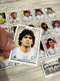 Figuritas Selección Argentina 1986 - Mundial México 86 - REPRO en internet