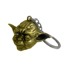 Llavero Yoda Dorado - Star Wars - Metal - comprar online