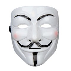 Máscara Careta V de Vendetta - V de Venganza - Anonymus