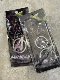 Llavero Avengers - Marvel Plateado Cromado en internet