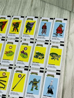 Pack 35 Stickers Chicles + 4 sobres - Las Tortugas Ninjas Mutantes - TMNT - tienda online