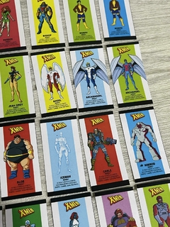 Pack 35 Stickers Chicles + 4 sobres - Xmen, Serie Animada - The Animated Serie - TAS