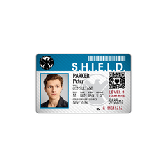 Credencial Peter Parker - Spiderman - Avengers