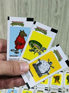 Pack 35 Stickers Chicles + 4 sobres - Las Tortugas Ninjas Mutantes - TMNT - comprar online