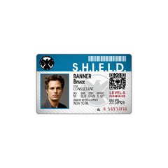 Credencial Bruce Baner - Hulk - Avengers