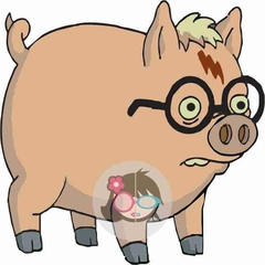 Iman The Simpsons - Puerco Potter