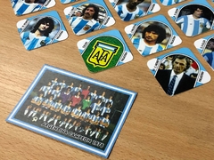 Imagen de Pack Rombos "Argentina Campeón 1978" x24u. + Card de Regalo!