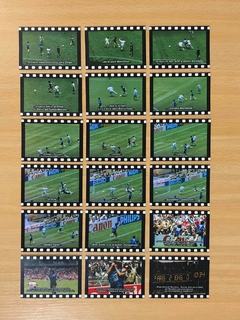 Pack Cards "Gol Diego Maradona a Inglaterra, 1986" x18u.