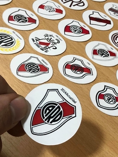 Pack Redonditas "Escudos River Plate" x24u. - tienda online