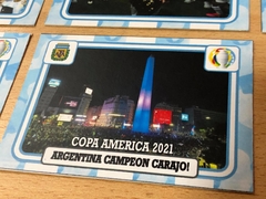 Imagen de Pack Cards "Argentina Campeon Copa America 2021 - Pack Vol. 2" x18u.