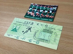 Pack Rombos "Ferro Carril Oeste Campeon 1982" x13u. + Card + Entrada Ultimo Partido - COKETACOKETO