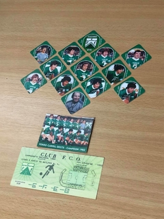 Pack Rombos "Ferro Carril Oeste Campeon 1982" x13u. + Card + Entrada Ultimo Partido - comprar online
