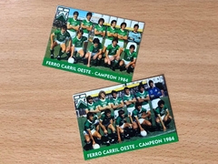Pack Rombos "Ferro Carril Oeste Campeon 1984" x13u. + 2 Cards - tienda online