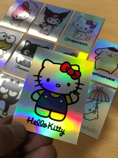 Imagen de Pack Figuritas Hologramadas - Hello Kitty & Friends x13u.