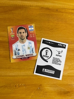 Figurita Messi REPRO - Qatar 2022