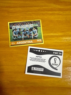 Figurita SELECCION ARGENTINA 1978 - REPRO - Qatar 2022