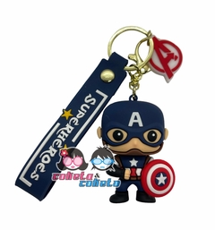 Llavero Goma Capitan America - Avengers