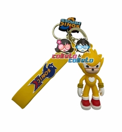 Llavero Goma Super Sonic