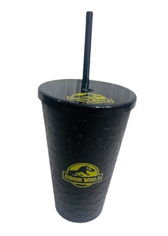 Vaso Jurassic World Negro con Escamas