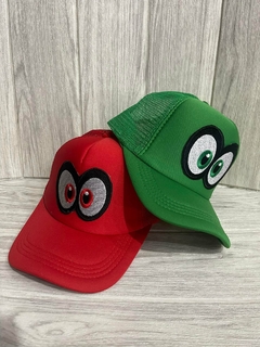 Gorra Luigi Oddisey - Mario Bros - Bordada - comprar online