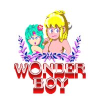 Sticker Wonder Boy - Arcade